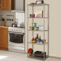 NSF 5 Tiers Adjustable Chrome Kitchen Display Wire Rack (CJ904518A5CR)